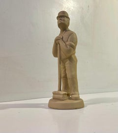 The Proud Caretaker von Søholm Keramisches Ornament aus der Mitte des Jahrhunderts