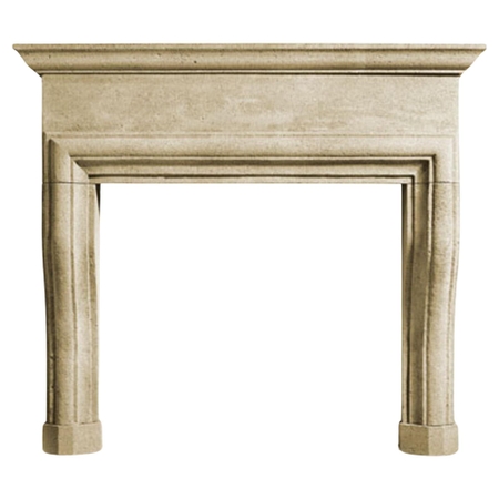 The Provencale: A Classic Country French Stone Fireplace