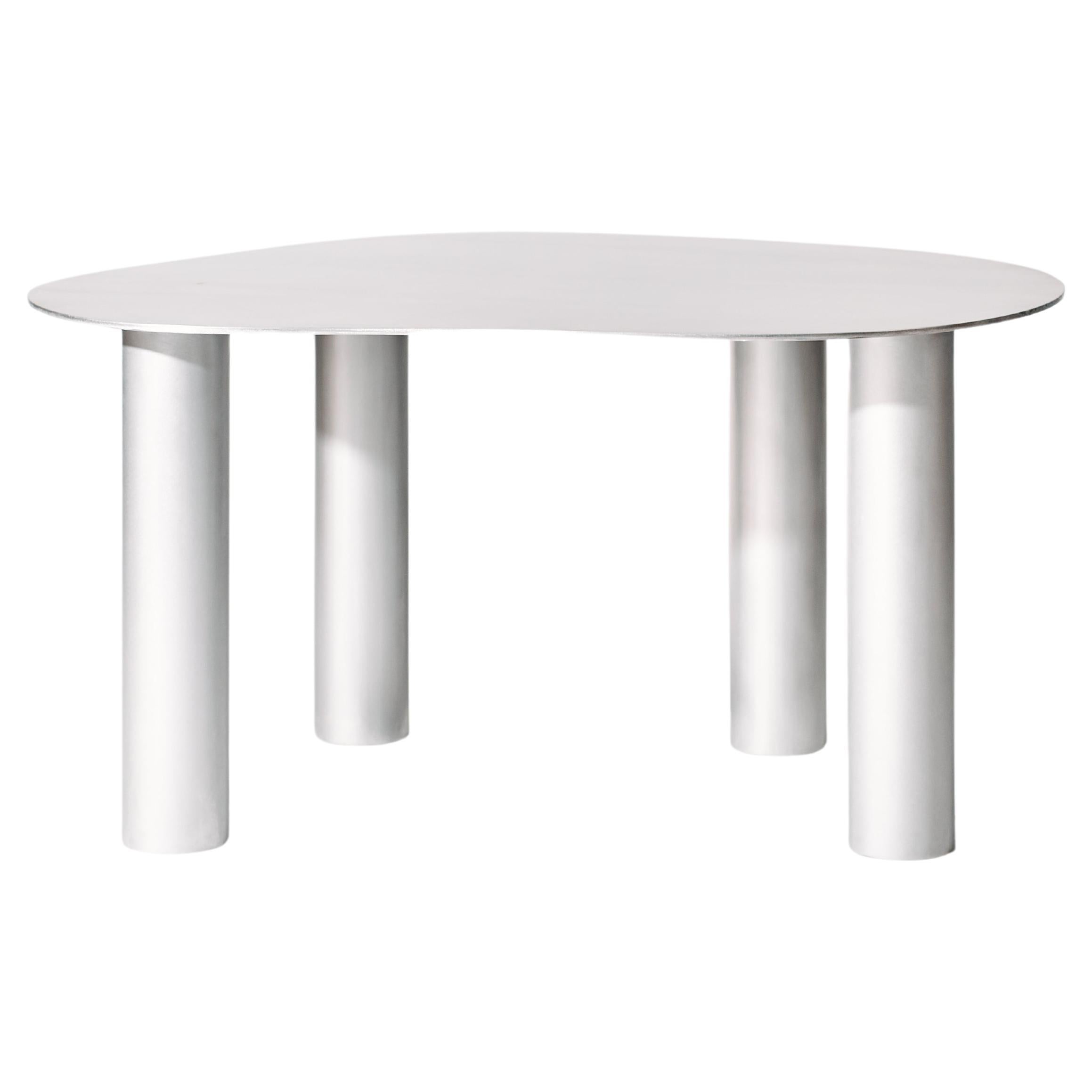 The Puddle Table Collection - Dining Height Aluminum Table with Cylinder legs