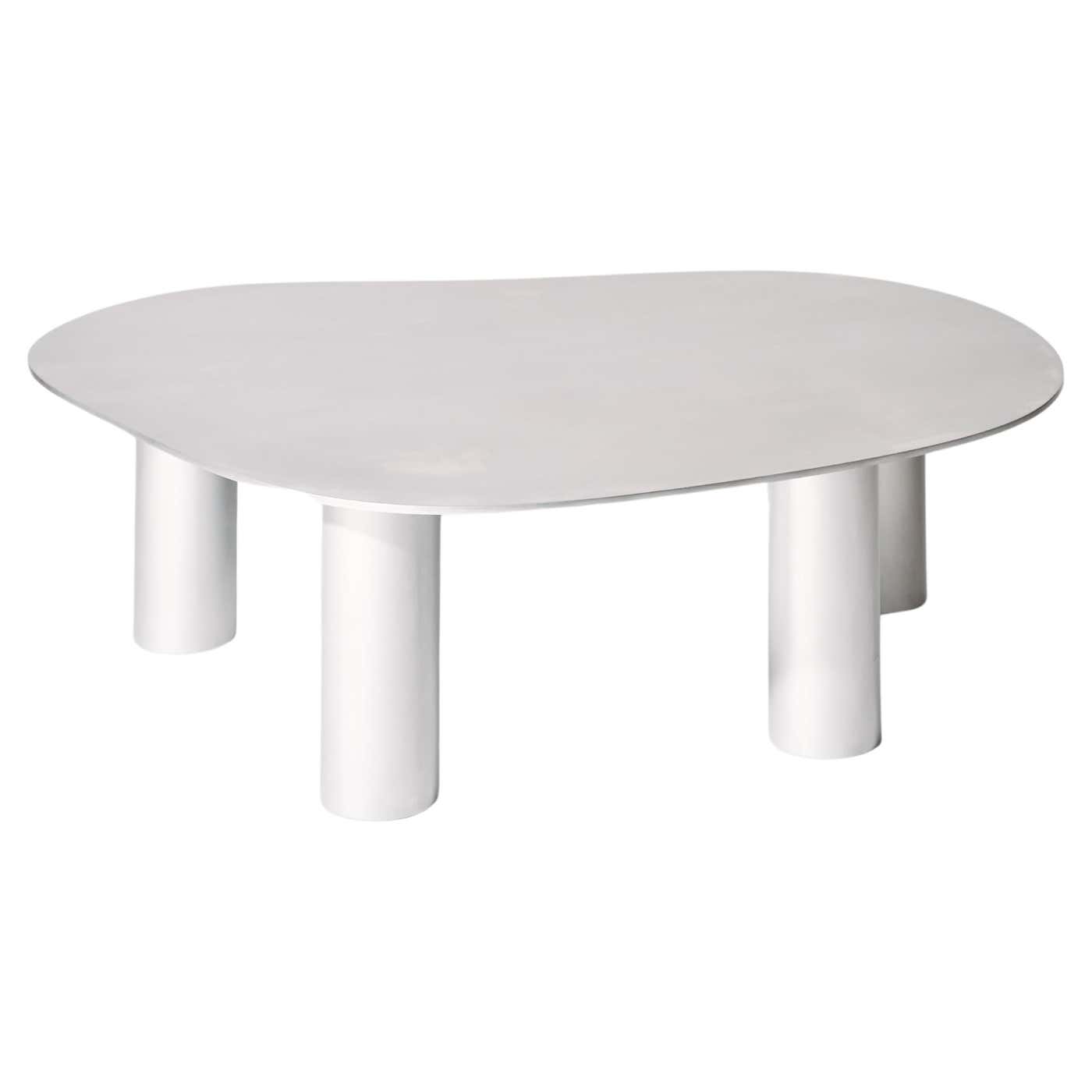 The Puddle Table Collection - Large Aluminum Coffee Table with Cylinder ...