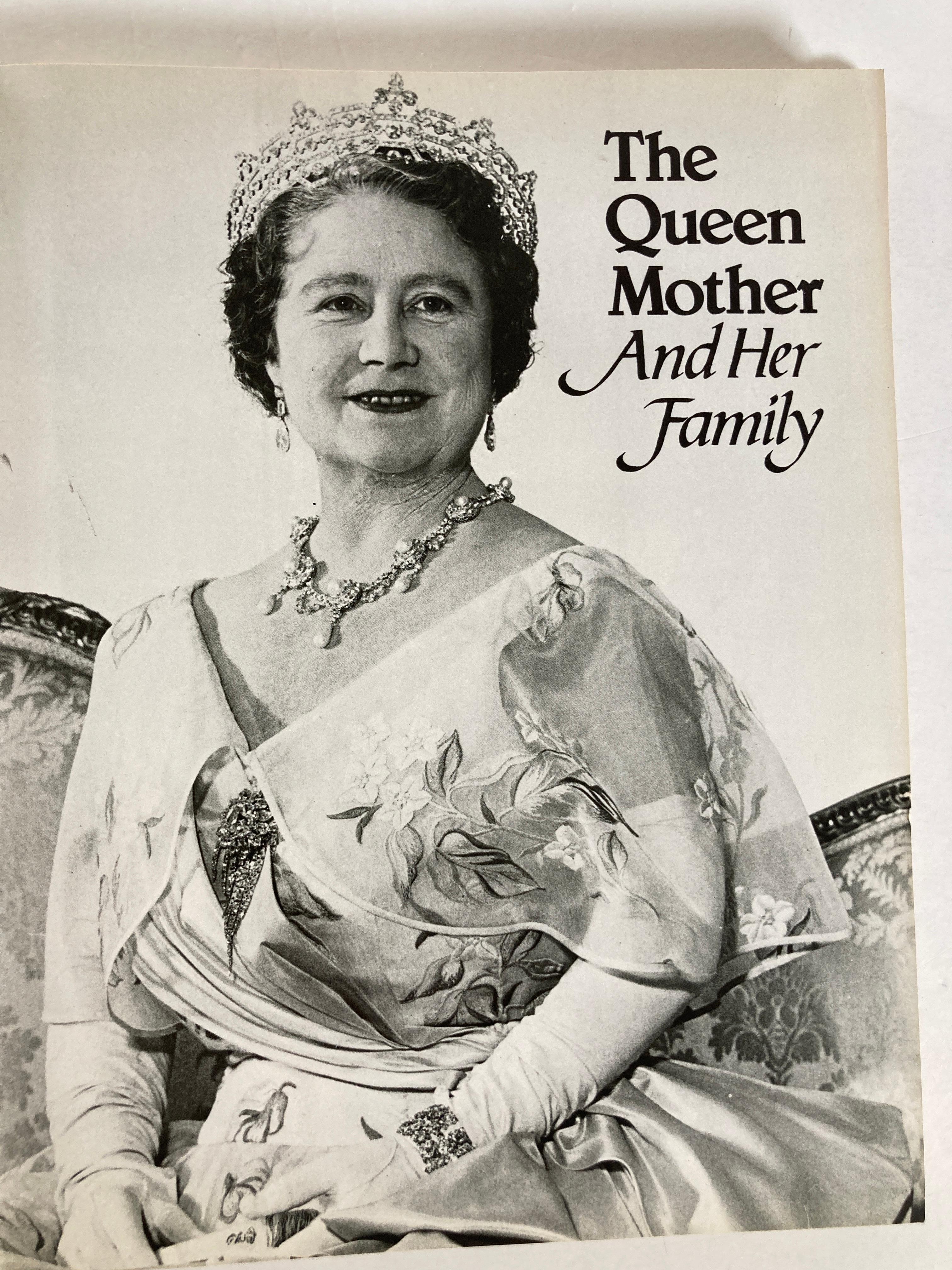 The Queen Mother and Her Family by Trevor Hall, British Heritage Hardcover Book In Good Condition In North Hollywood, CA