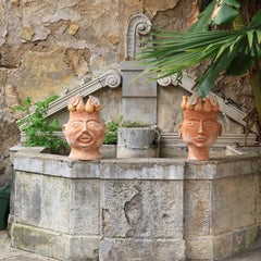 The Queen of Pears Terracotta Head Vase
