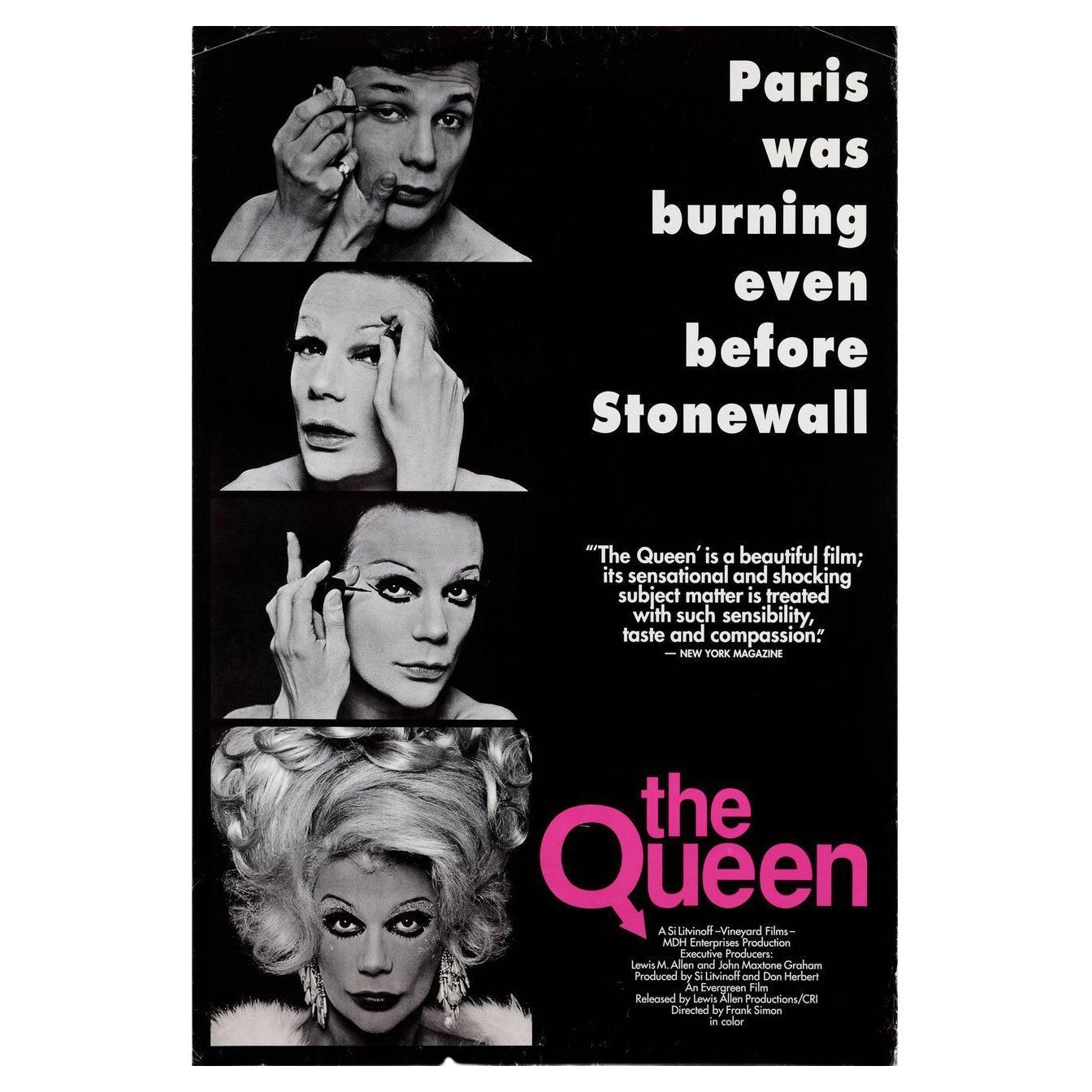 The Queen R1990s British One Sheet Film Poster For Sale