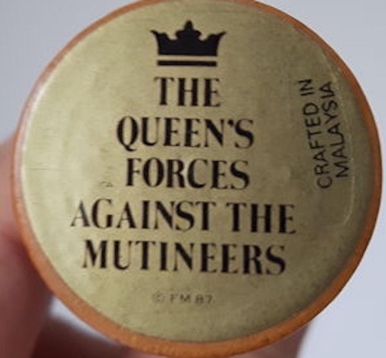 The Raj Hand Painted IndiaBritish War 1857 Game Chess with Table For