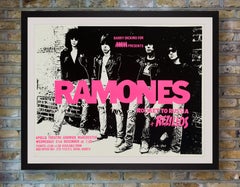 The Ramones Original Vintage Concert Poster, British, 1977
