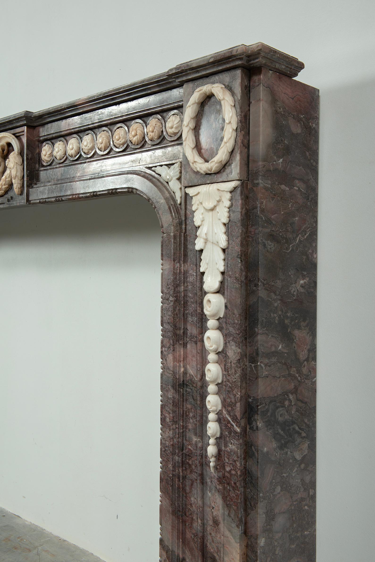 19th Century The Rams Head Fireplace For Sale