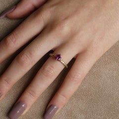The Rangani Ethical Ring 1.3 carat Pink Sapphire and 18ct Fairmined Gold