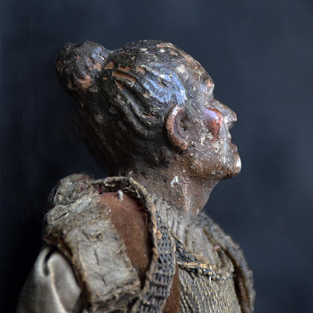 Raven Kollektion 19. Jahrhundert Puppe im Zustand „Starke Gebrauchsspuren“ im Angebot in London, GB