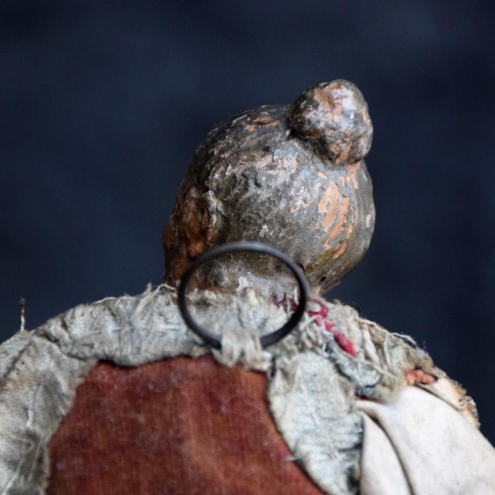 Raven Collection 19th Century Doll In Distressed Condition For Sale In London, GB