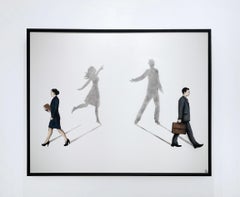 Bailarines trajeados