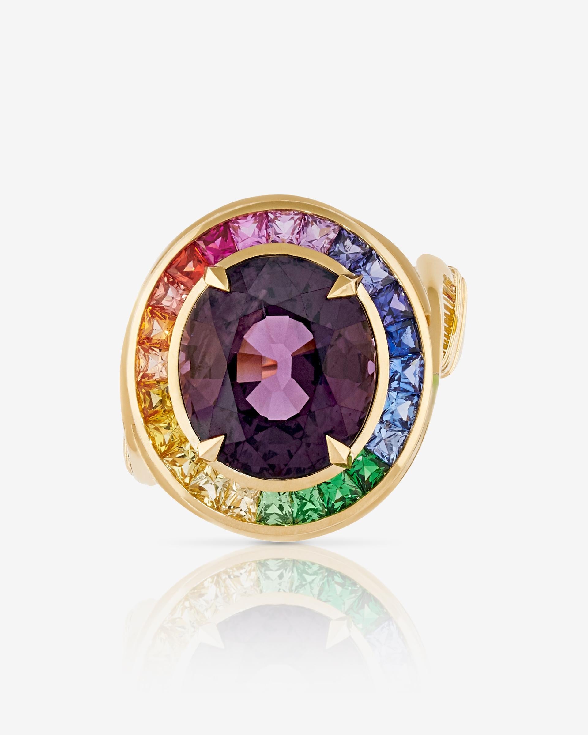 The ReBelles Joie De Vivre Cocktail Ring In New Condition For Sale In London, GB