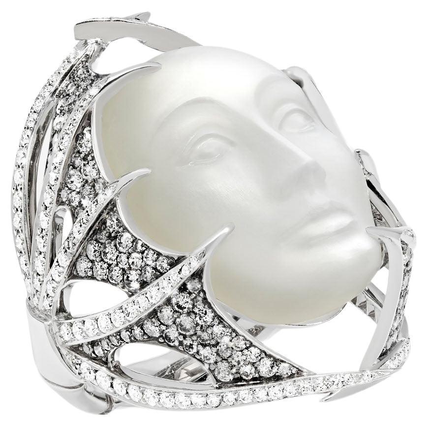The ReBelles Making Waves Cocktail Ring For Sale