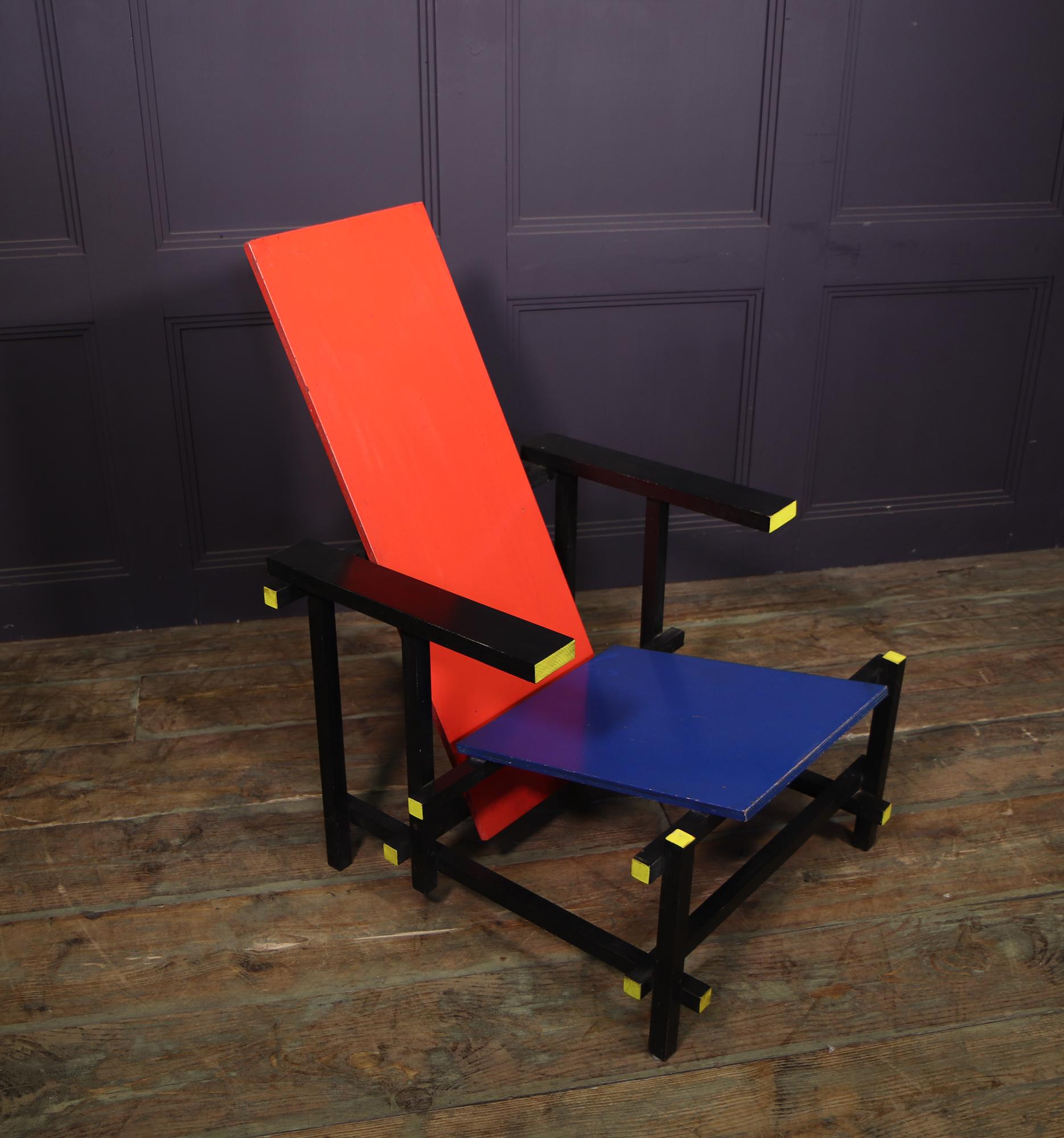 rot blauer stuhl bauanleitung