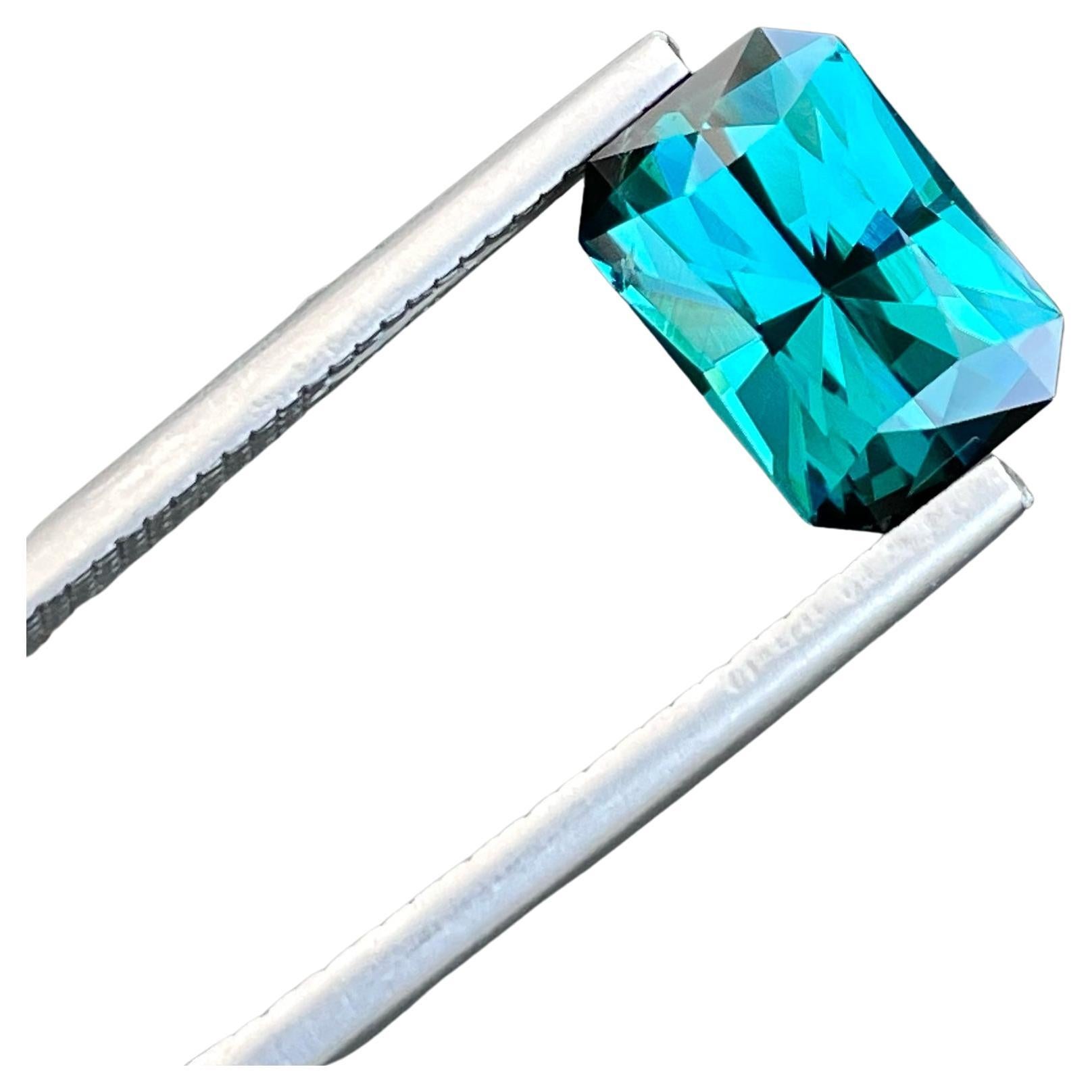  The Refreshing Coolness Of Scissor Cut Natural Blue Tourmaline Gemstone
