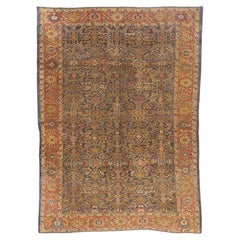 The Regal Lattice: Late 19th Century Persian Sultanabad Masterpiece of Elegance