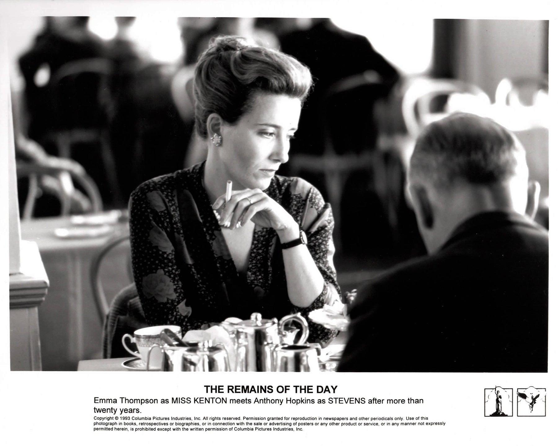 The Remains of the Day 1993 Werbefilm Film Pressebild Gerahmt (Papier) im Angebot