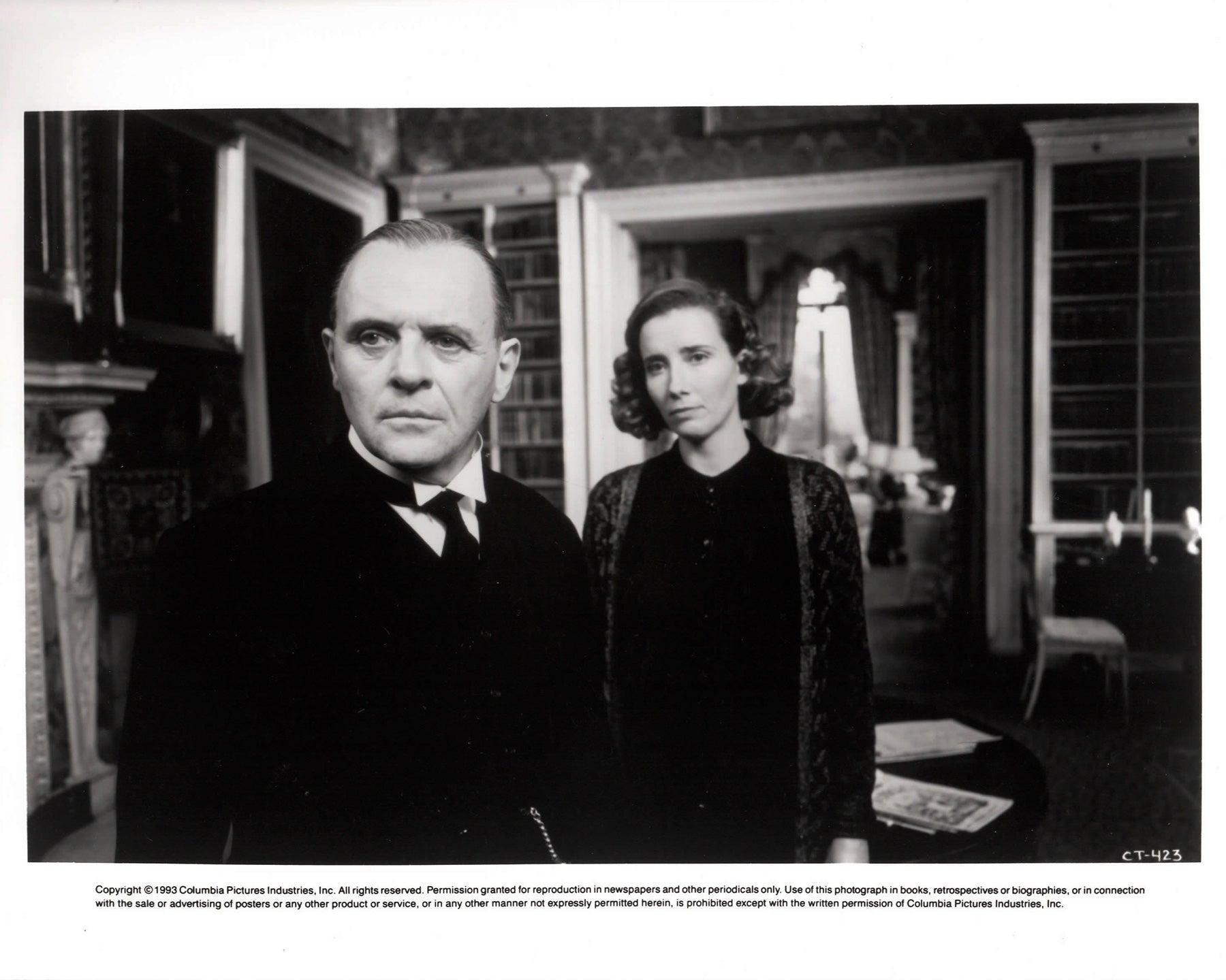 Papier The Remains of the Day 1993 Publicity Film Movie Press Still Framed en vente