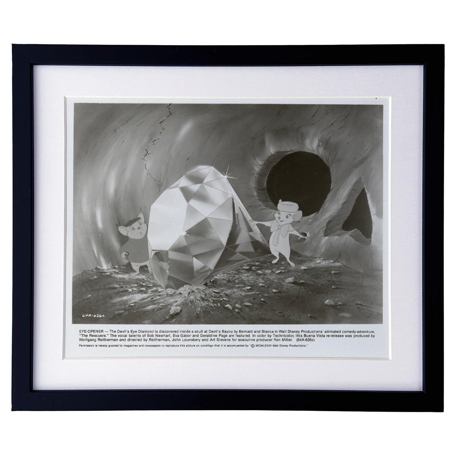 The Rescuers (1977) Image publicitaire pour la presse - Encadré