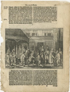 The Return of Dutch Explorers to Amsterdam Harbor, Pontanus, 1611