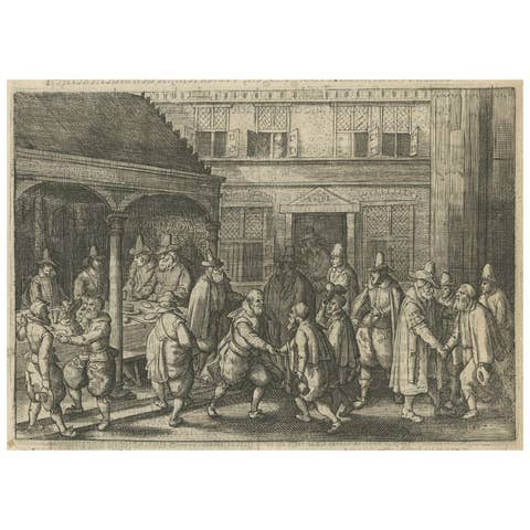 The Return of Dutch Explorers to Amsterdam Harbor, Pontanus, 1611