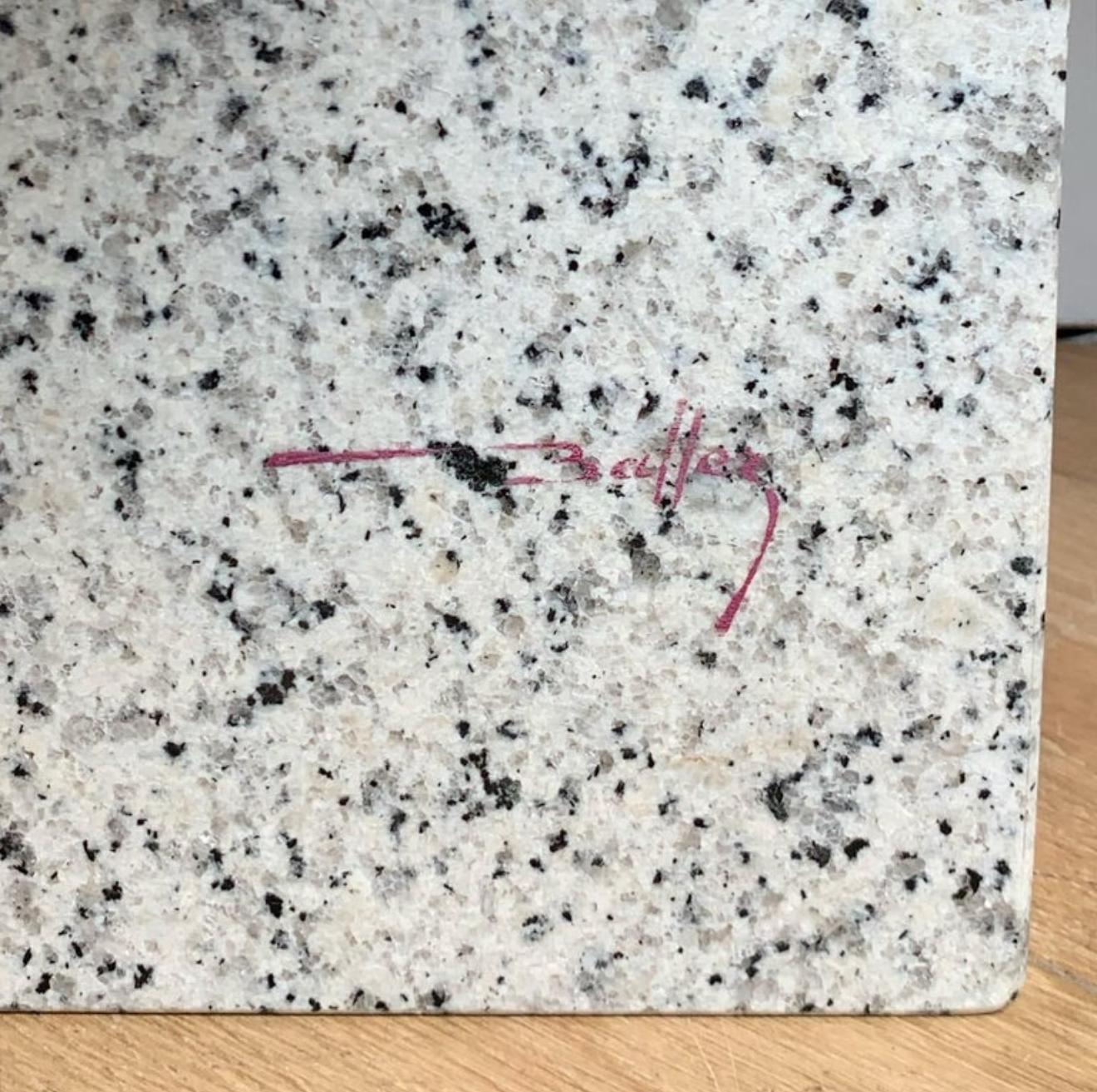 Il tavolino da caffè a petali di granito 