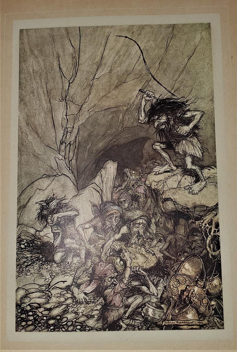 The Rhinegold and The Valkyrie Illustrated by A Rackham First Edition For Sale 1