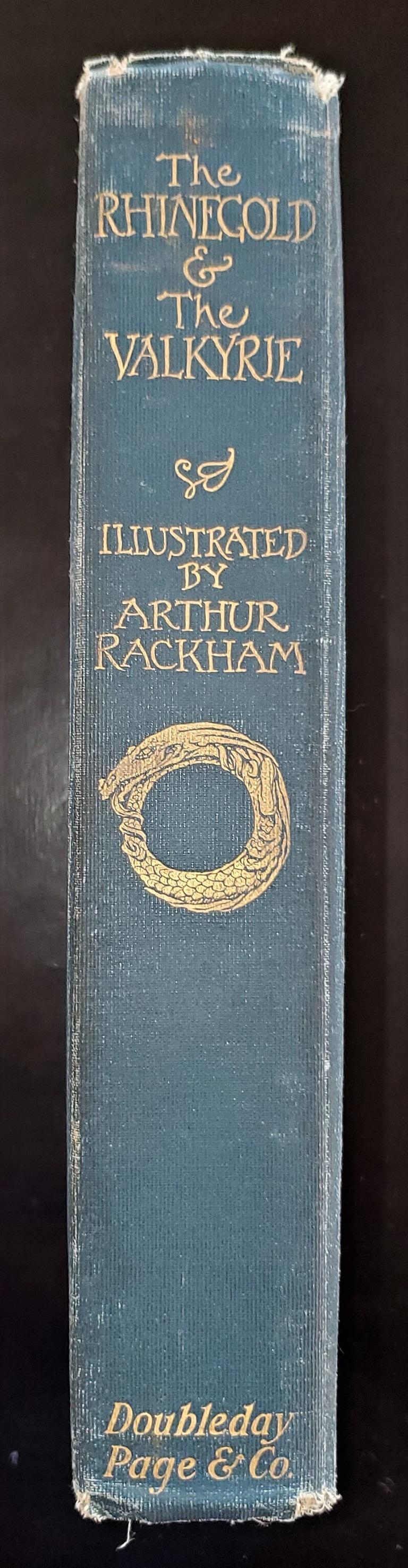 The Rhinegold and The Valkyrie Illustrated by A Rackham First Edition For Sale 6