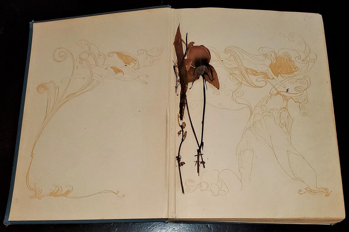 Presenting a fabulous first edition book, namely, The Rhinegold and The Valkyrie Illustrated by A Rackham First Edition.

The Rhinegold & The Valkyrie by Richard Wagner with Illustrations by Arthur Rackham.

Translated by Margaret