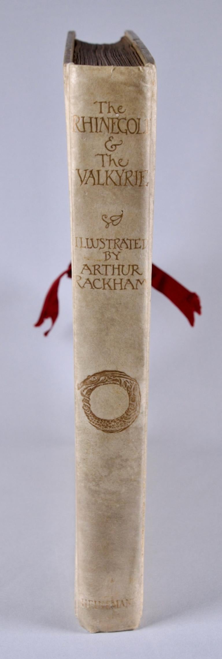 English The Rhinegold and the Valkyrie, Limited Ed. Illustrated and Signed by A. Rackham For Sale