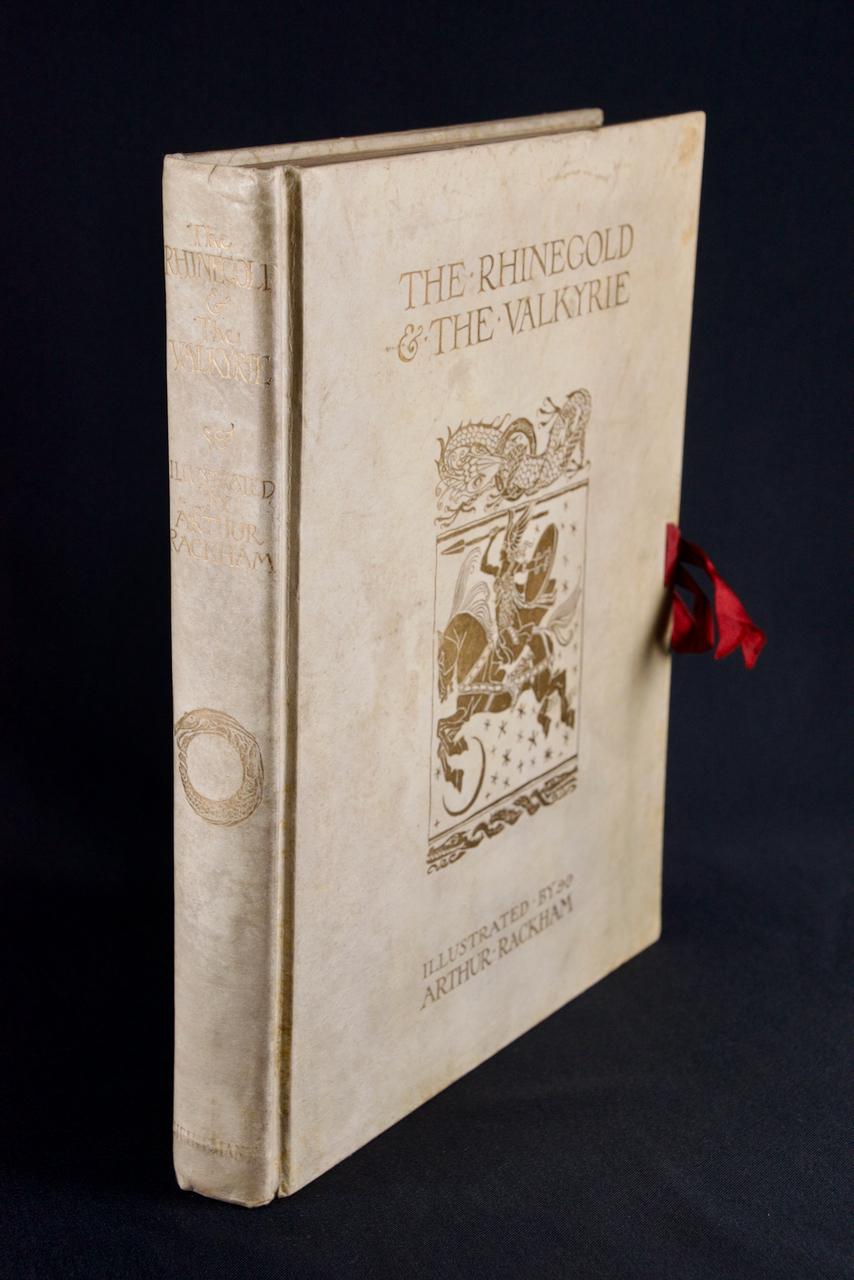 20th Century The Rhinegold and the Valkyrie, Limited Ed. Illustrated and Signed by A. Rackham For Sale
