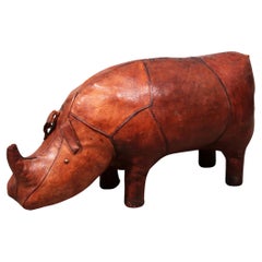 The Rhinoceros Footstool by Dimitri Omersa 1960