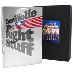 "The Right Stuff" Signiert von Tom Wolfe:: Erste Ausgabe:: Erstausgabe:: 1979