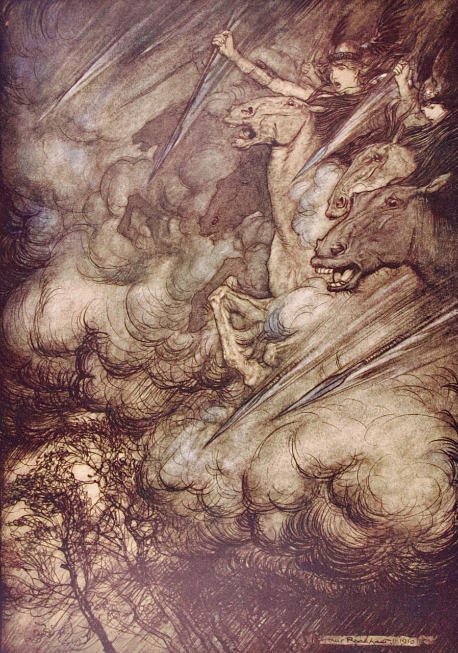 The Ring of the Niblung by Richard Wagner, Illustrated by Arthur Rackham For Sale 5