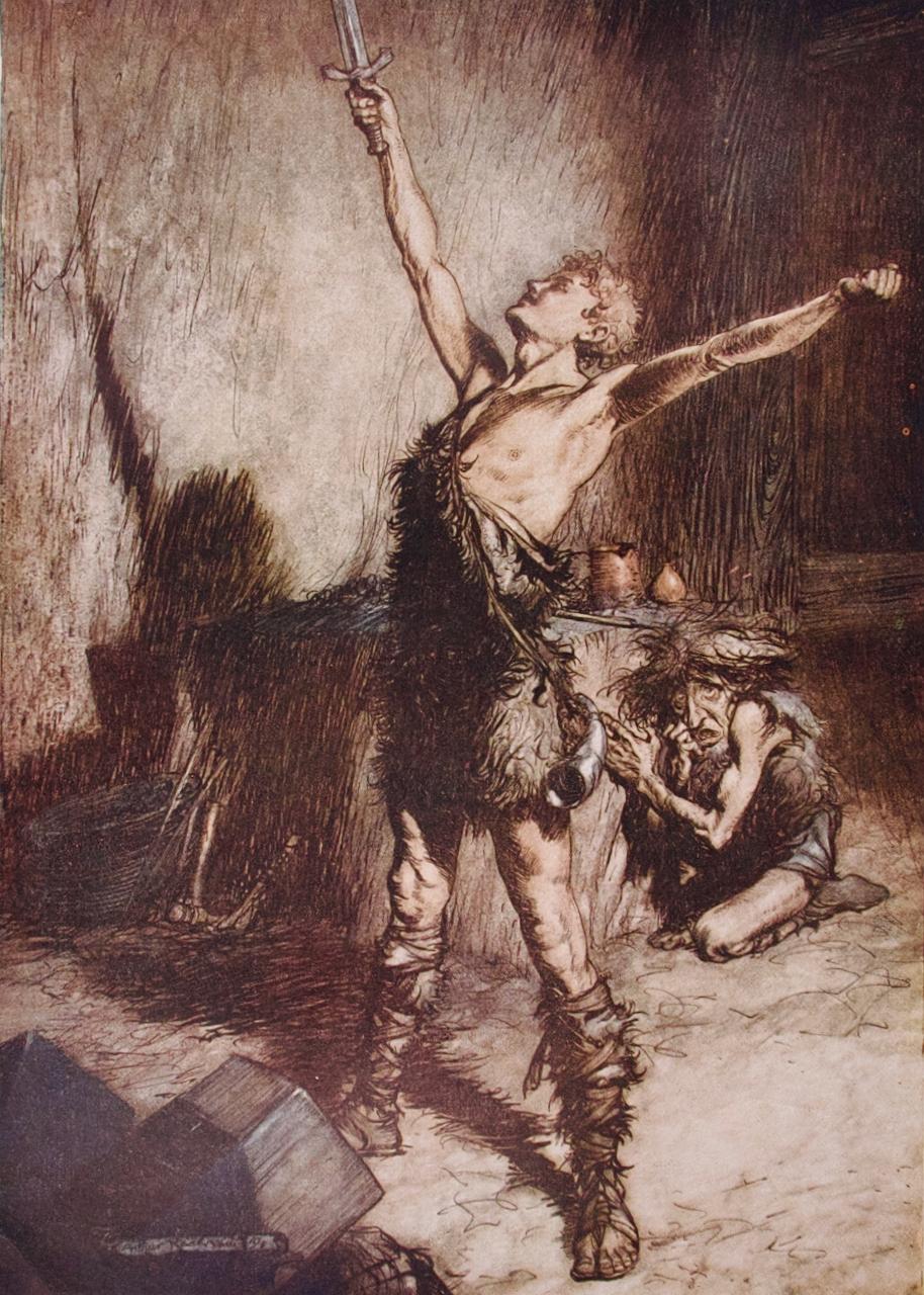 The Ring of the Niblung by Richard Wagner, Illustrated by Arthur Rackham For Sale 10