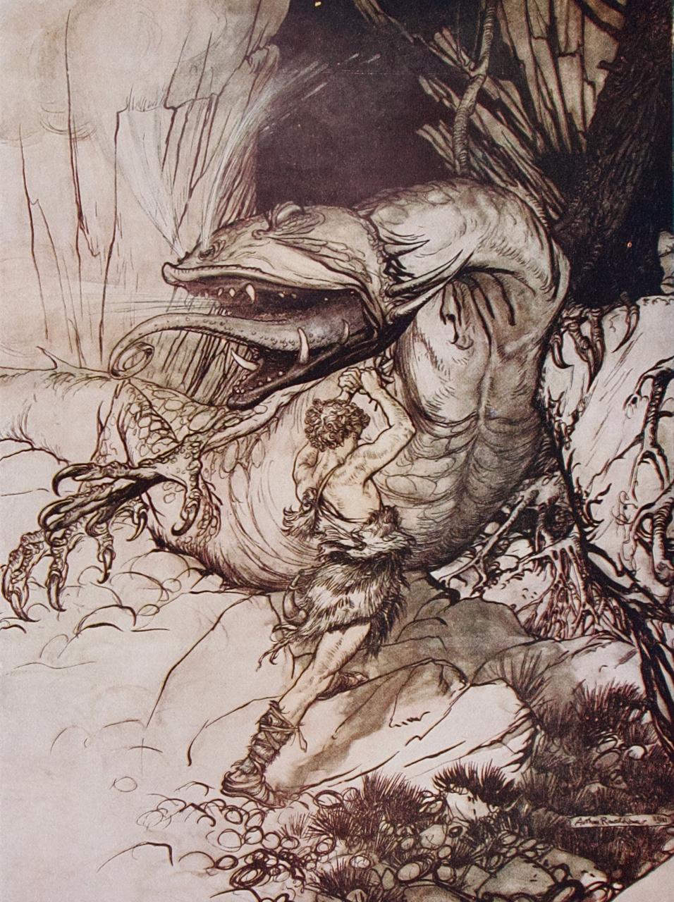The Ring of the Niblung by Richard Wagner, Illustrated by Arthur Rackham For Sale 11