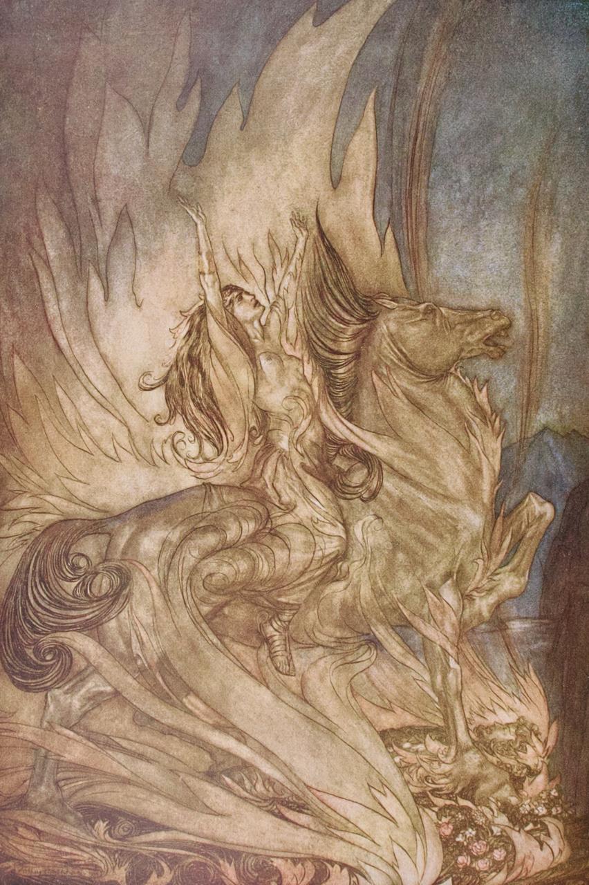 The Ring of the Niblung by Richard Wagner, Illustrated by Arthur Rackham For Sale 6
