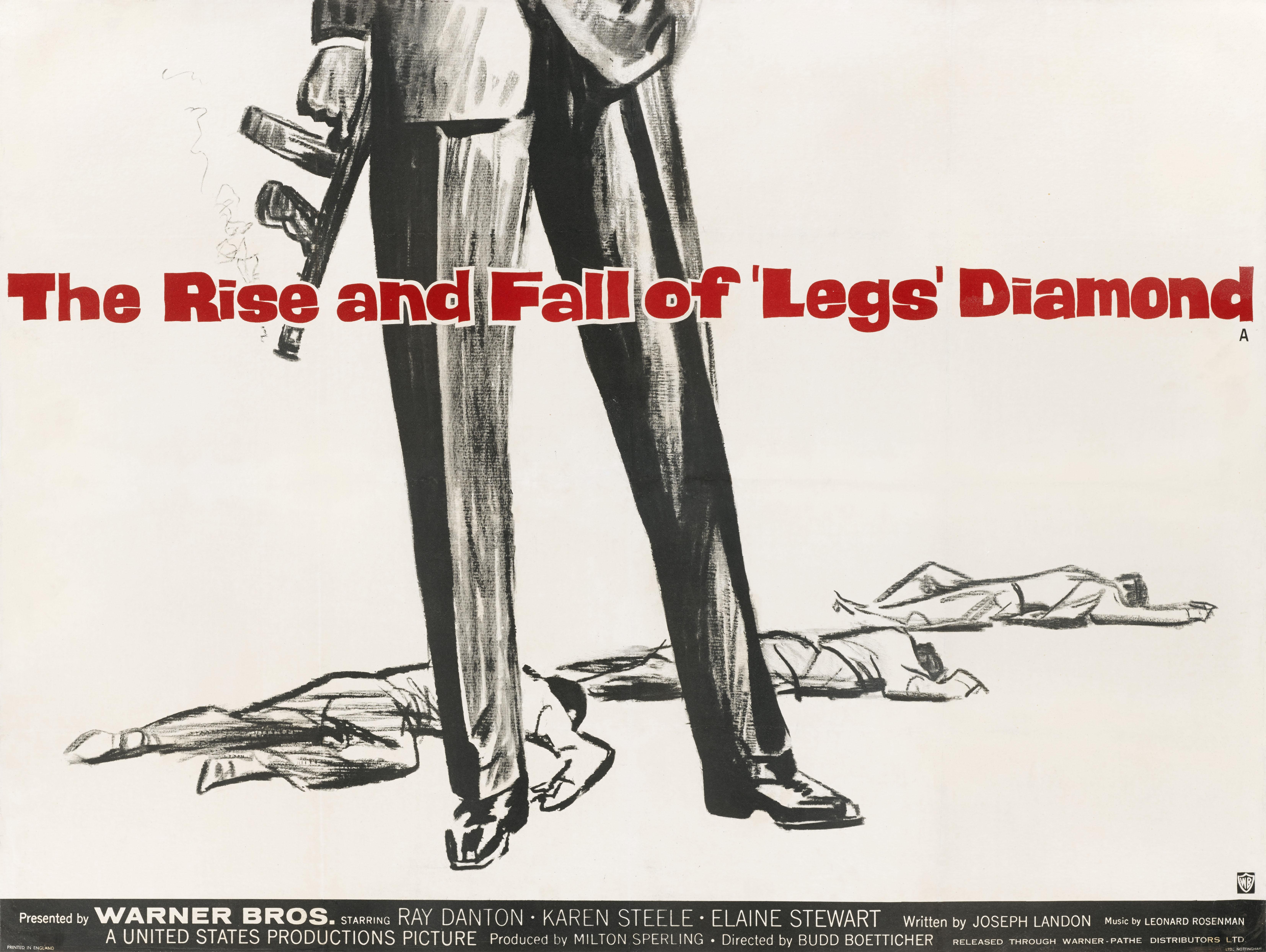 Original British film poster for the 1960 Crime ,Biography.
This film was directed by Budd Boetticher and starred Ray Danton, Karen Steele and Elaine Stewart.
This poster is conservation linen backed and it worked be shipped rolled in a very strong