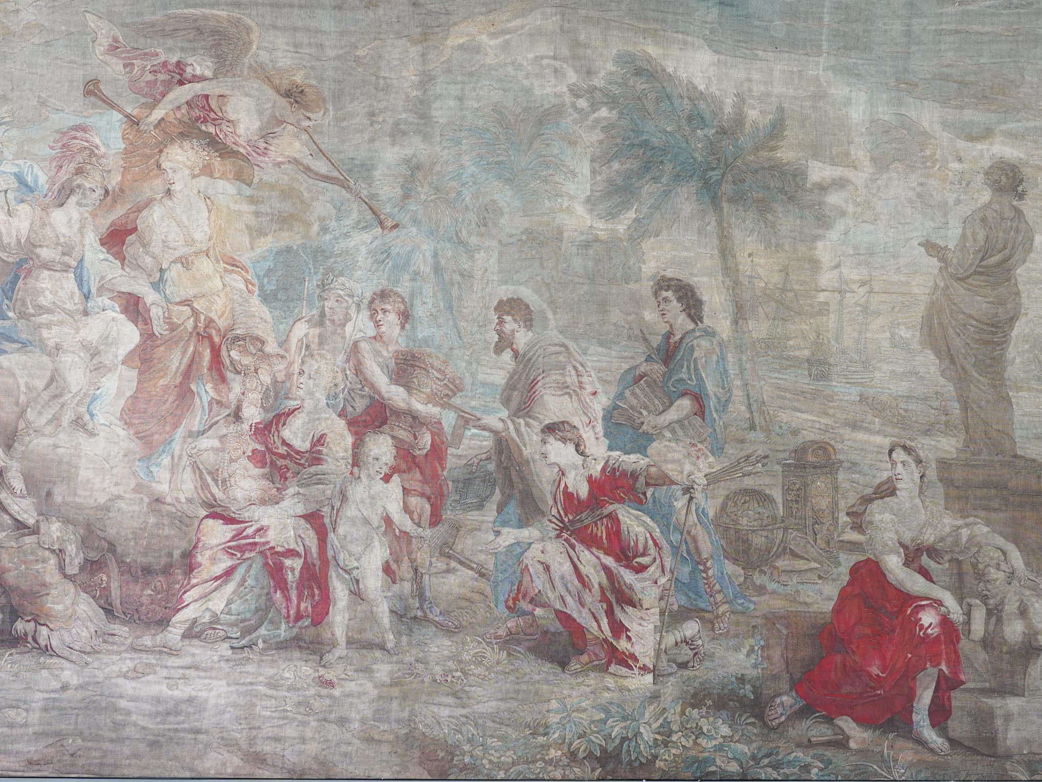 what did minerva's tapestry look like