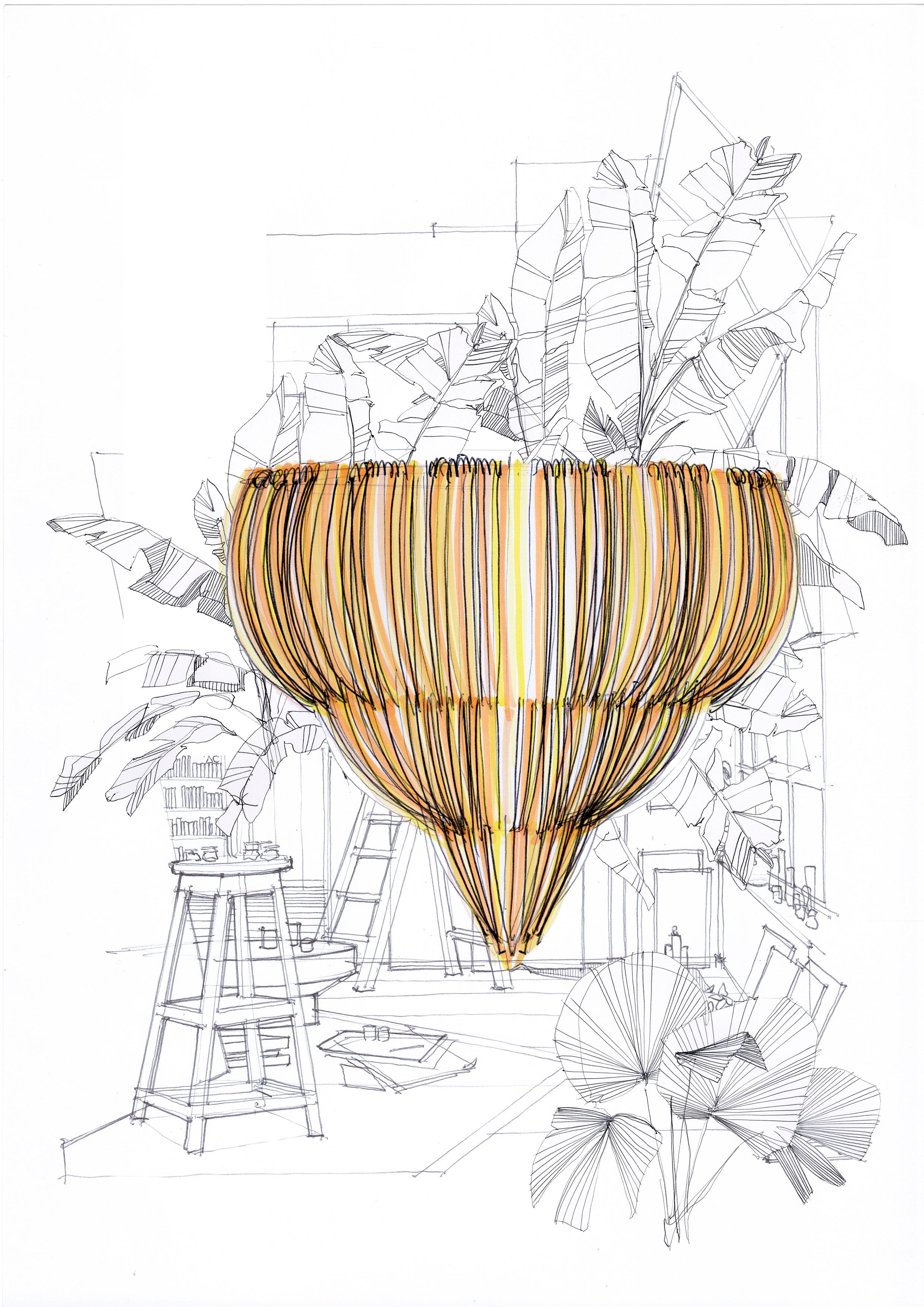 Altro The Rivers Collection Limited edition // Gange Chandelier by Jacopo Foggini in vendita