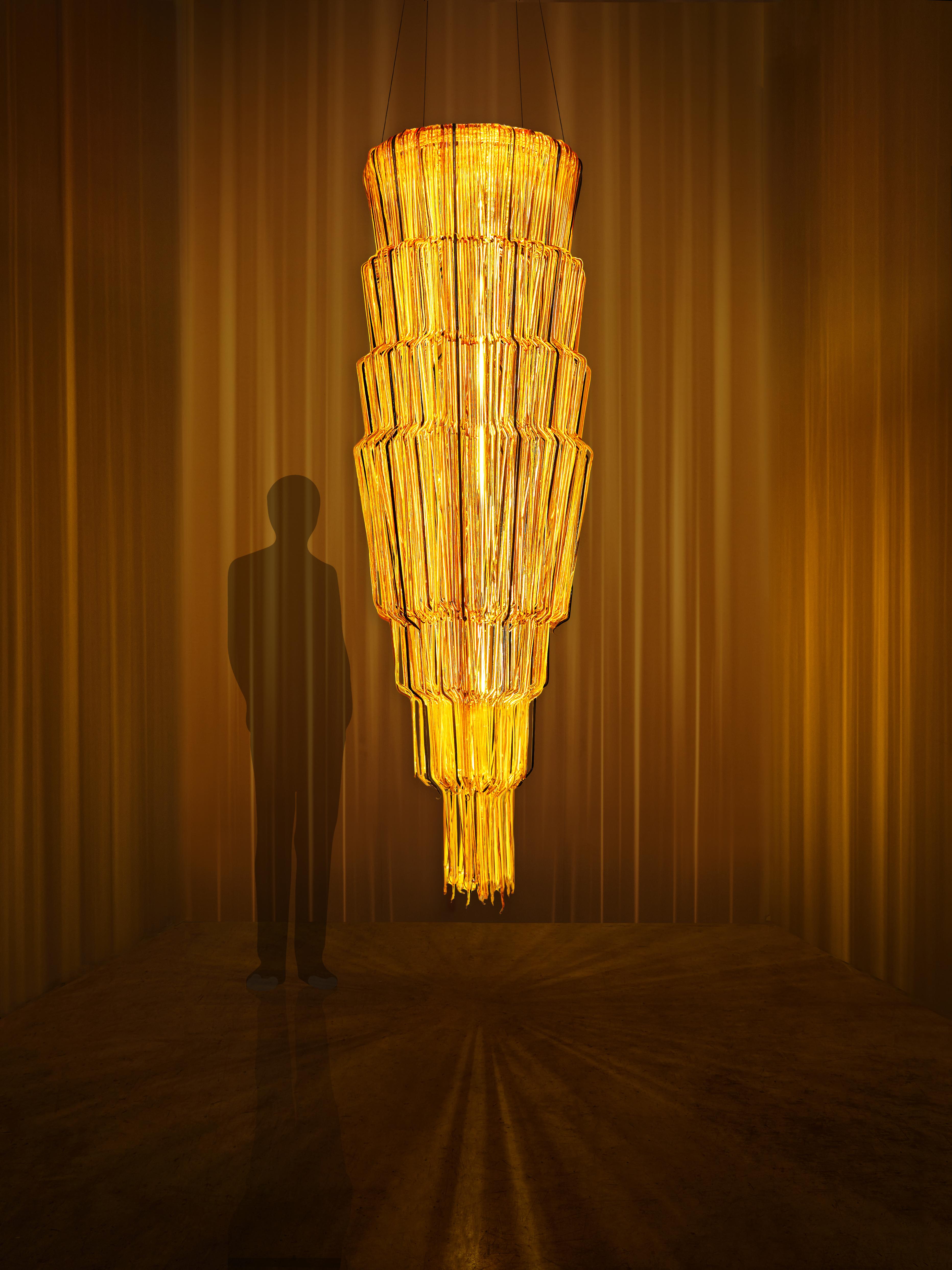 Fatto a mano The Rivers Collection Limited edition // Nilo Chandelier by Jacopo Foggini in vendita