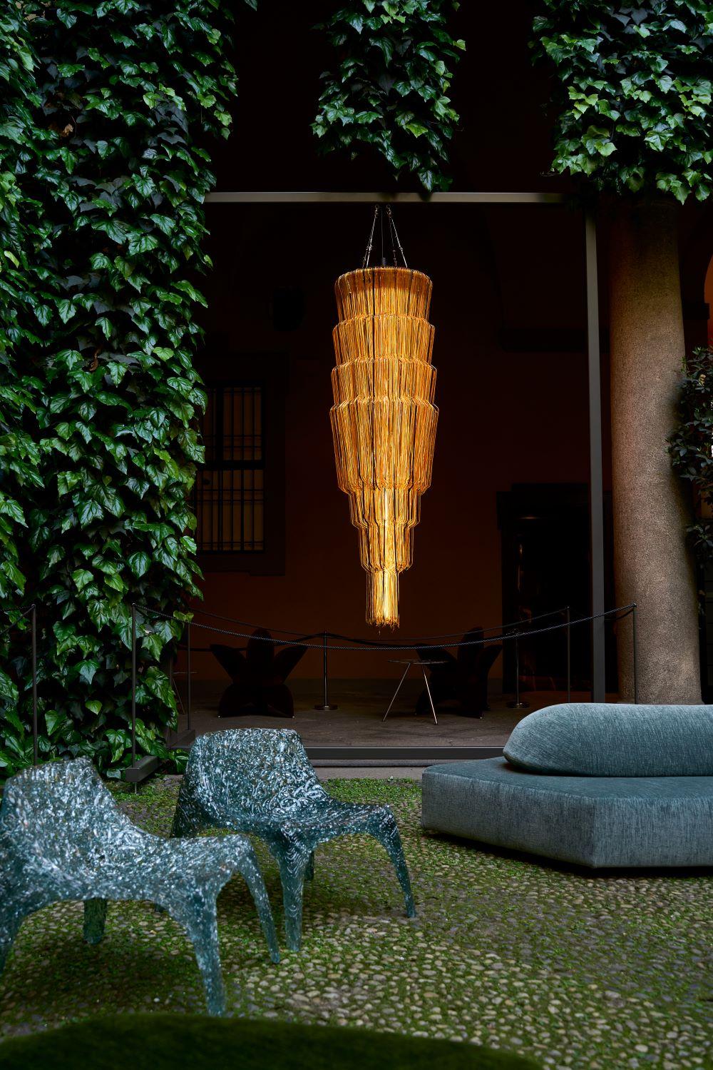 The Rivers Collection Limited edition // Nilo Chandelier by Jacopo Foggini In condizioni Nuovo in vendita a Milano, IT