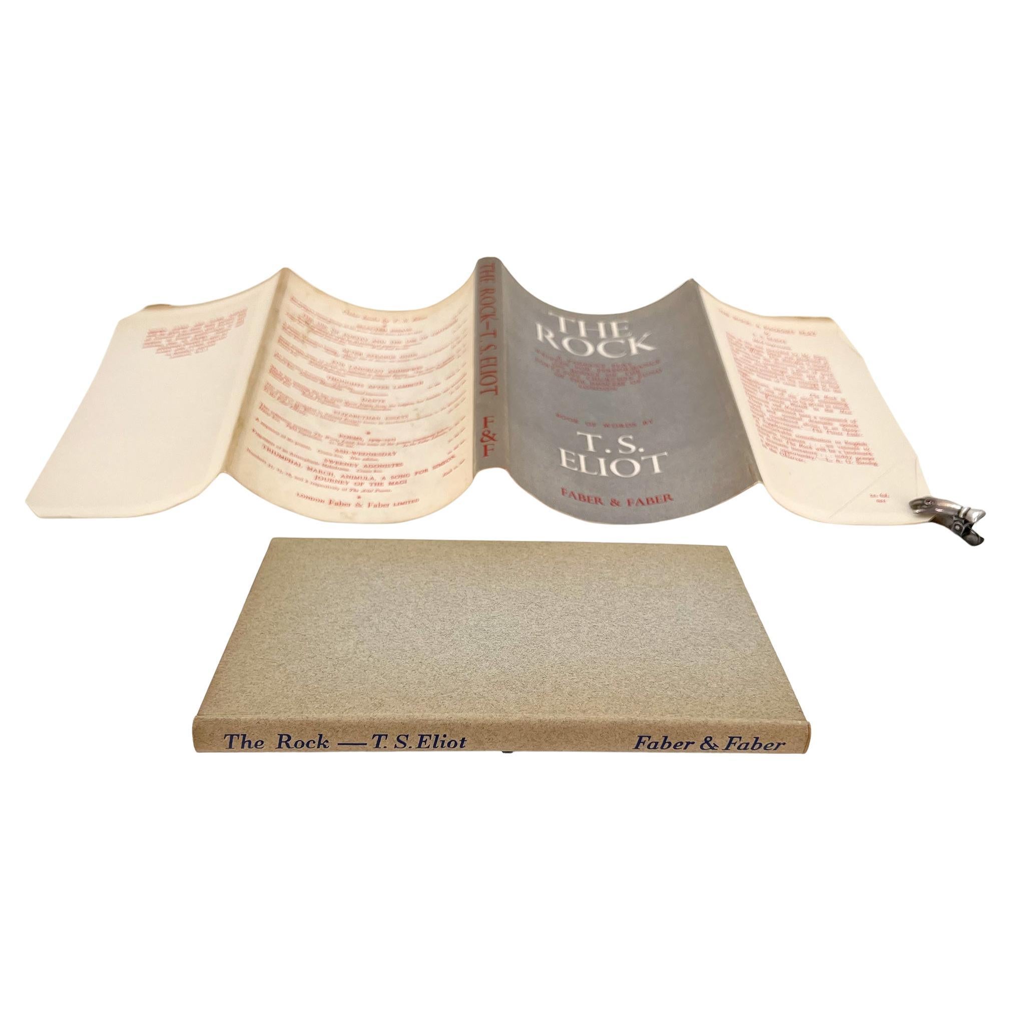 The Rock, by T. S. Eliot – FIRST EDITION
