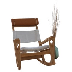 Rocking Chair 'GE673' Getama Designed by Hans J. Wegner