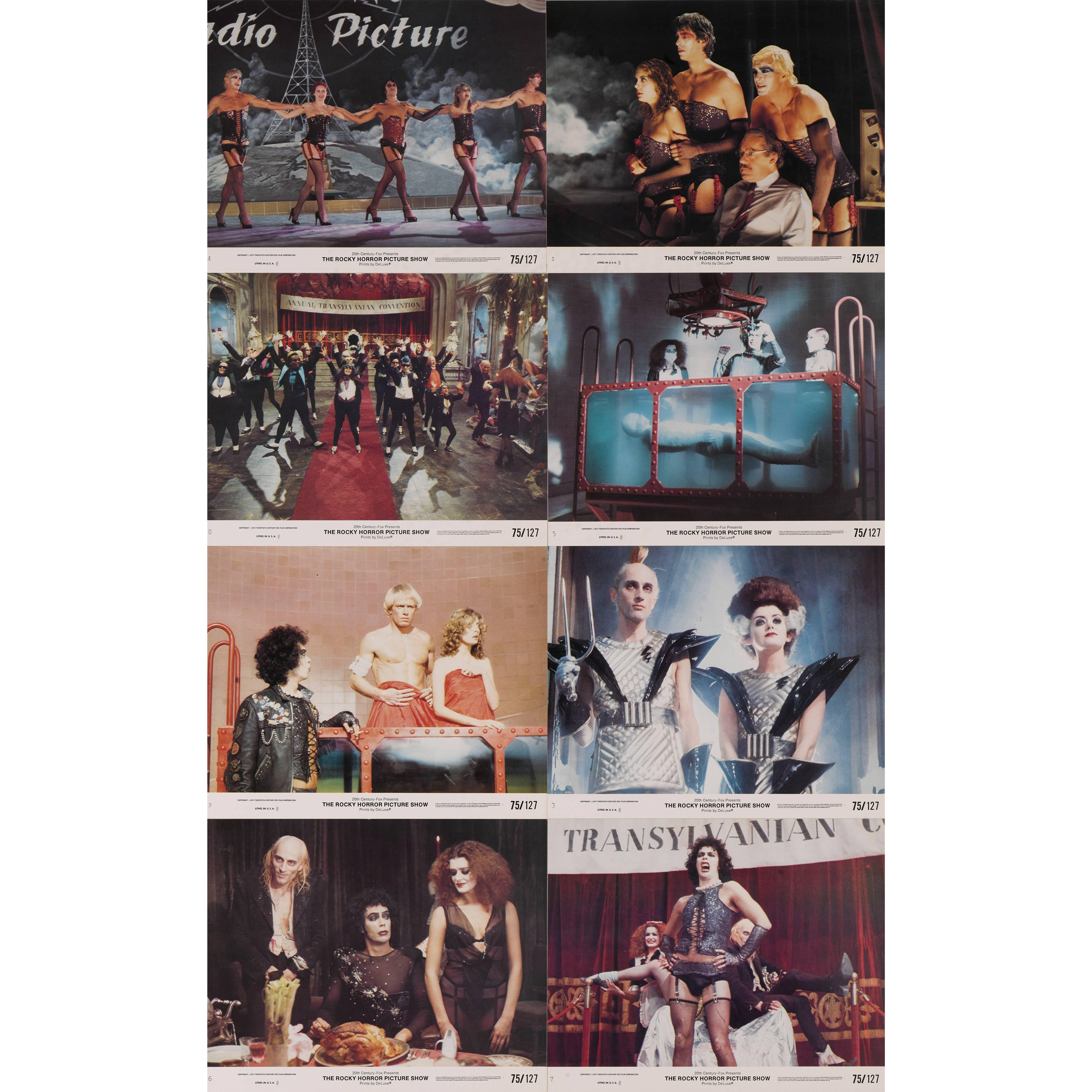"The Rocky Horror Picture Show" Set of Eight Mini Lobby Cards