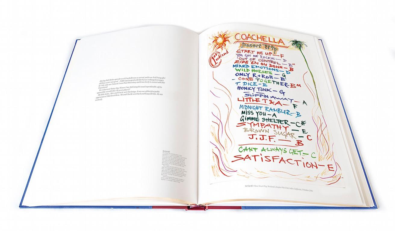 „The Rolling Stones Set Lists, Set Pieces“ von Ronnie Wood im Angebot 1