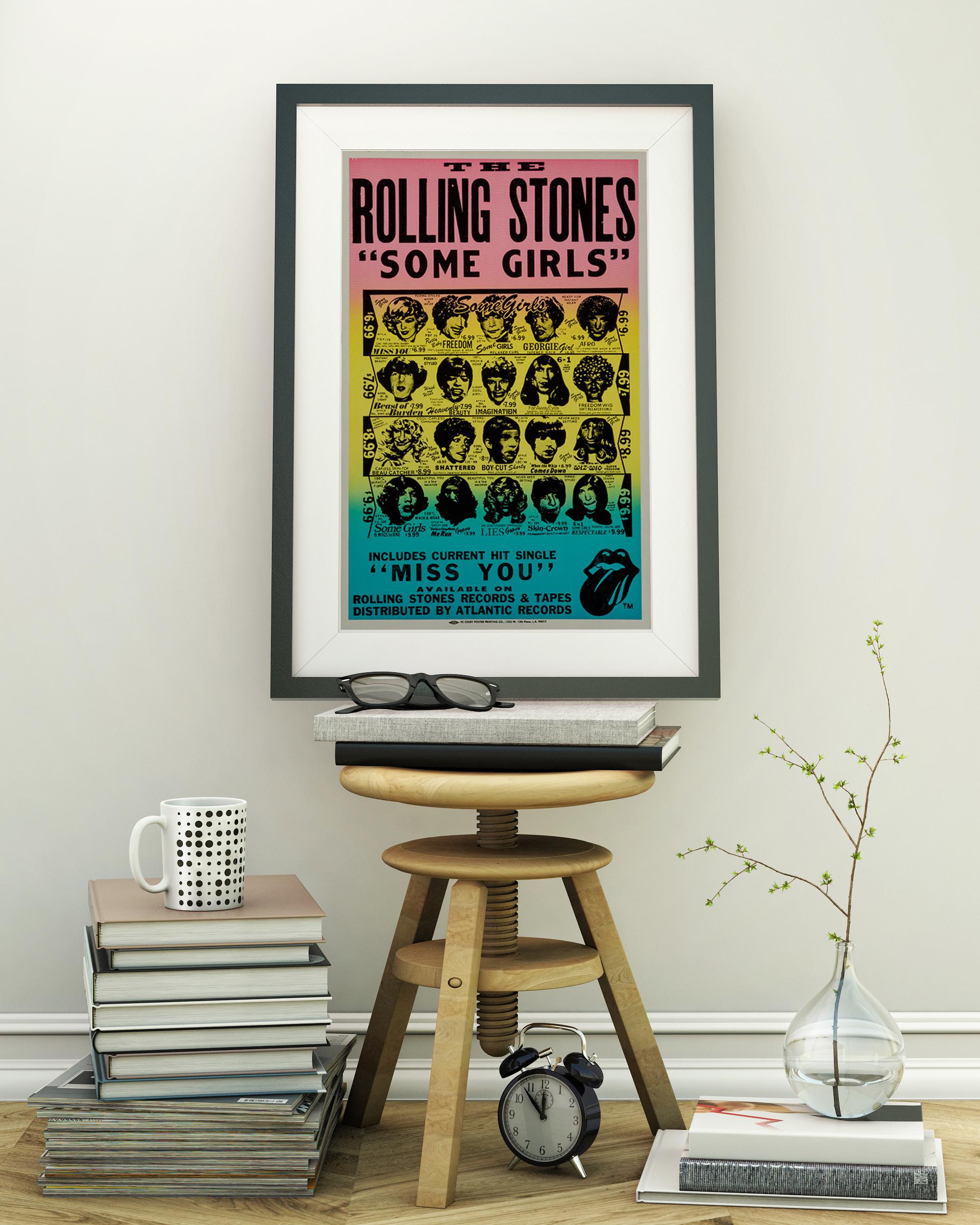 rolling stones some girls poster