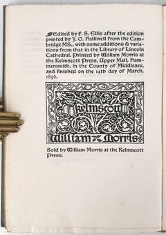 The Romance of Sir Degrevaunt – KELMSCOTT PRESS