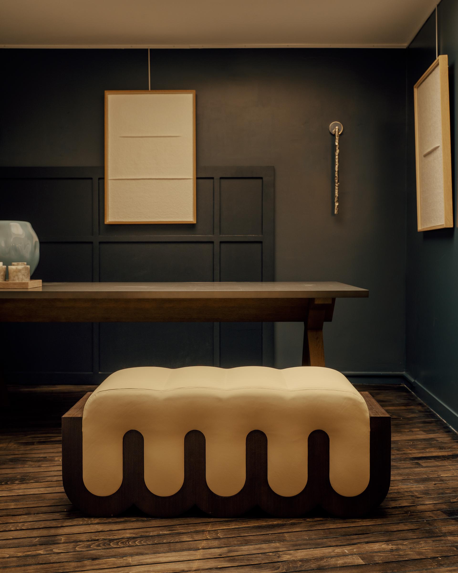 Contemporary The Roooly bench by Raphaël Pontais For Sale
