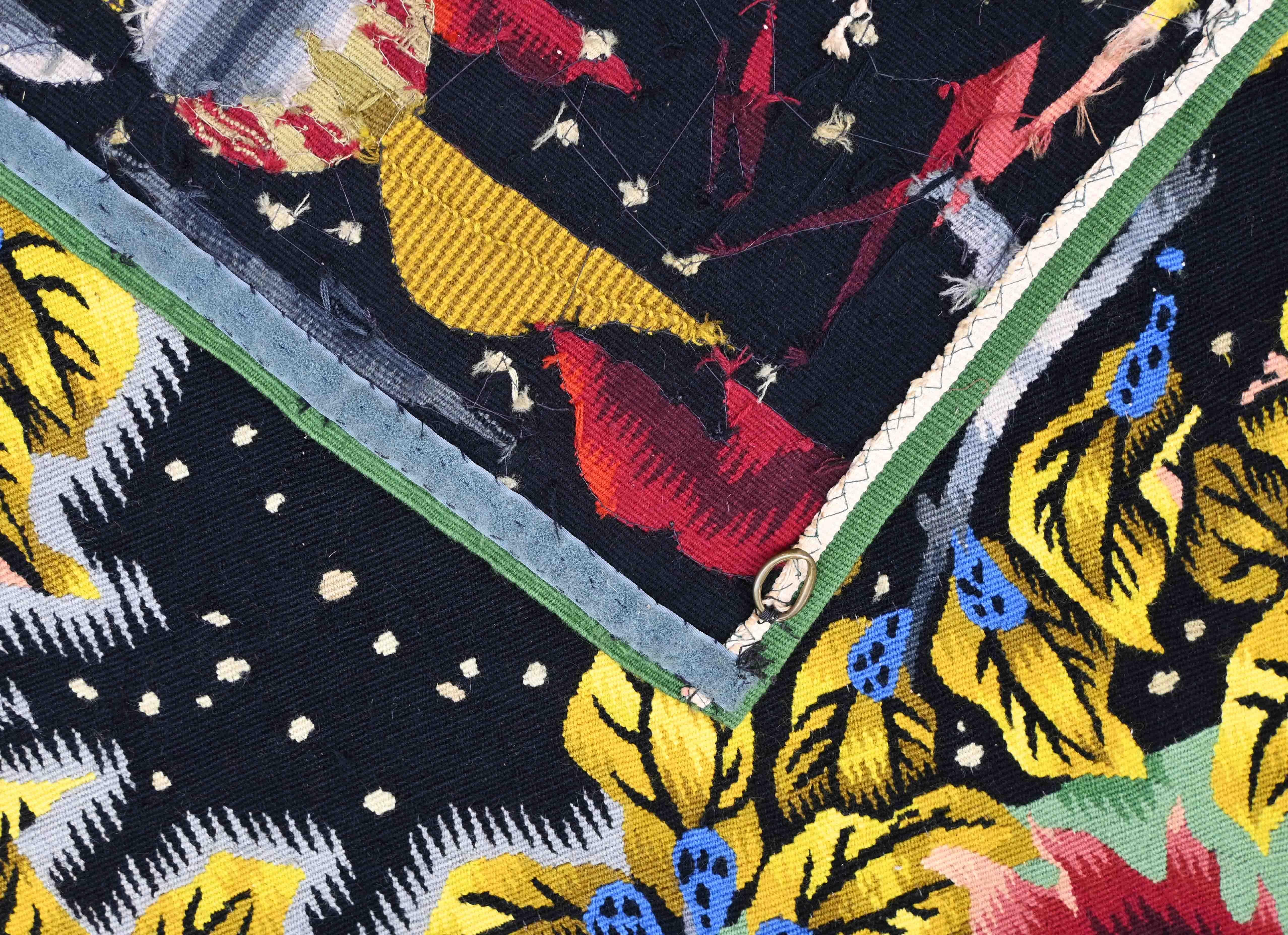 Die Hähne von Jean Lurçat - Wandteppich von Aubusson, Pinton Frères Workshop - N 1575 im Angebot 5