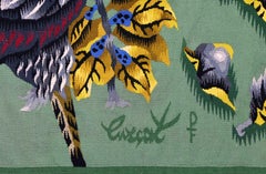 The Roosters by Jean Lurçat – Aubusson Tapestry, Pinton Frères Workshop - N 1575